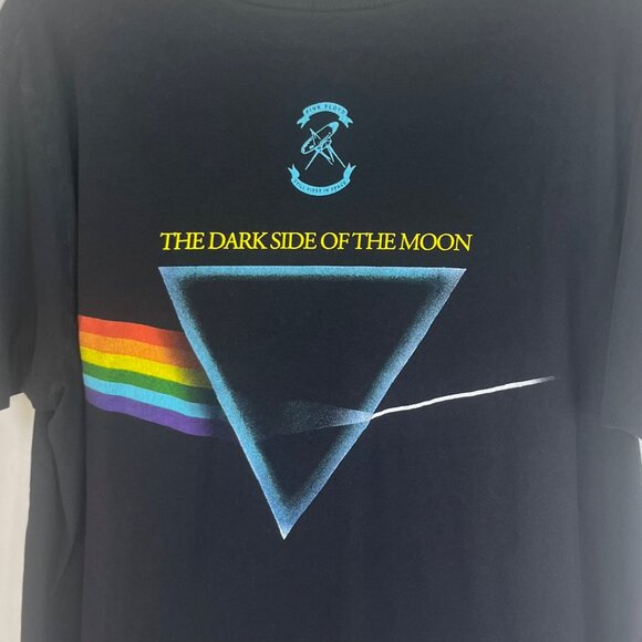 Pink Floyd Band Shirt Concert The Dark Side of the Moon Black Large - Picture 5 of 9